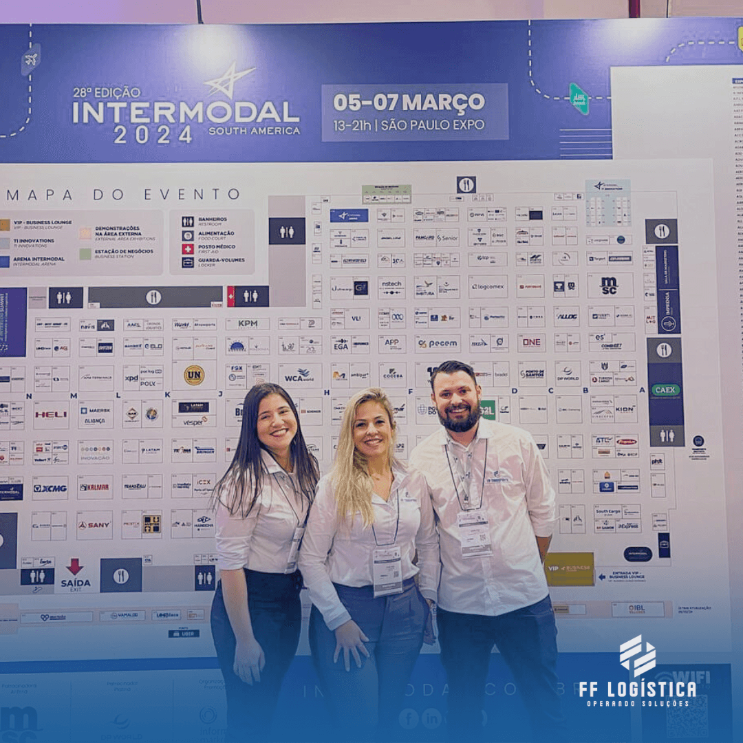 Equipe na Intermodal South America 2024
